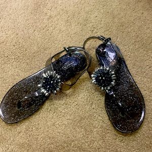 NWOT Coach Jelly Sandals